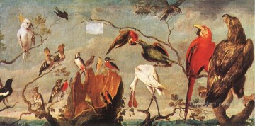  paja Lienzo - Concierto de pájaros Frans Snyders pájaro